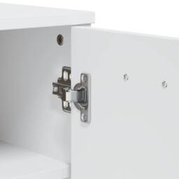 Berkfield Home Shoe Cabinet VIKEN White Engineered Wood - thumbnail 9