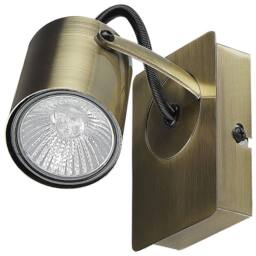 Wyld and Coco Brass Industrial Wall Lamps Set of 2 with Adjustable Arms in Bronze - thumbnail 5