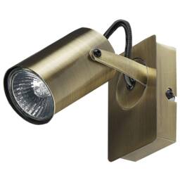 Wyld and Coco Brass Industrial Wall Lamps Set of 2 with Adjustable Arms in Bronze - thumbnail 4