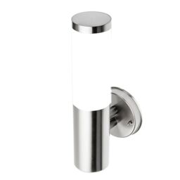 CGC Lighting 'Aster' Stainless Steel Outdoor Wall Light in Metallic Silver - thumbnail 2