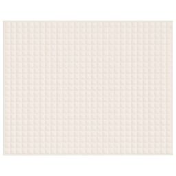Berkfield Home Weighted Blanket Light Cream 235x290 cm 11 kg Fabric - thumbnail 3