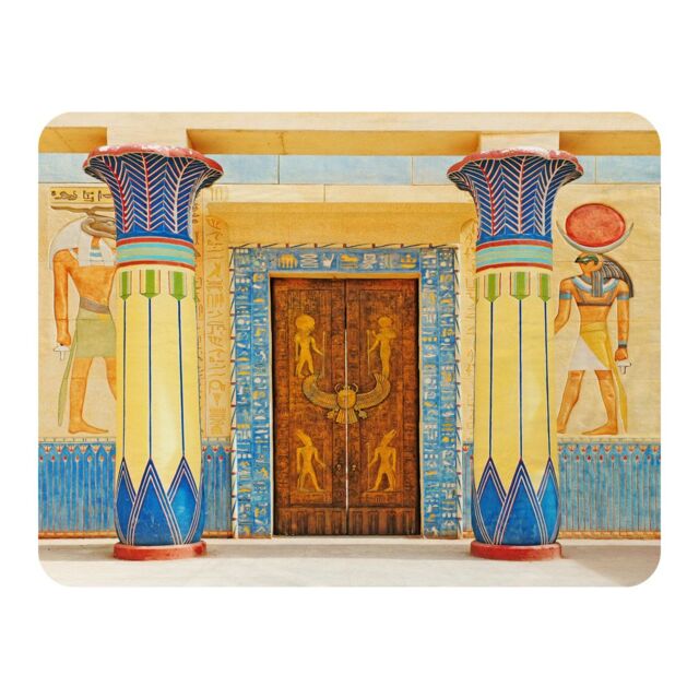 Benjamin Tate Design Ancient Egyptian Writing Blanket in Natural - Size: 120 cm x 150 cm - image 1