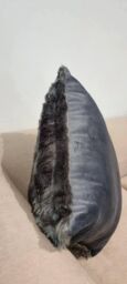 Celebrity Interiors Beluga Grey With Grey Fur 18cm x 18cm - Size: Single - thumbnail 3