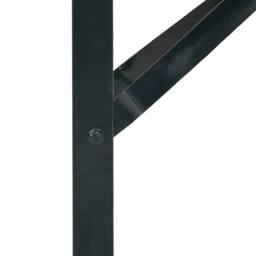 Berkfield Home Beer Bench Legs 2 pcs Foldable Black Powder-coated Steel - thumbnail 9