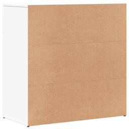 Berkfield Home Sideboard White 79x38x80 cm Engineered Wood - Size: 79 x 38 x 80 cm - thumbnail 7