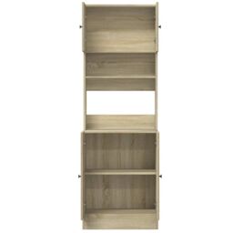 Berkfield Home Kitchen Cabinet Sonoma Oak 60x50x180 cm Engineered Wood in Brown - Size: 60 x 50 x 180 cm - thumbnail 8