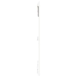 Berkfield Home Wall Headboard White 140x3x110 cm Solid Wood Pine - Size: 140 x 3 x 110 cm - thumbnail 5
