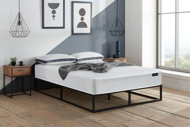 Sleepsoul Mattress Memory Foam Birlea Sleep Soul Comfort Pocket Sprung in White - Size: King - image 1