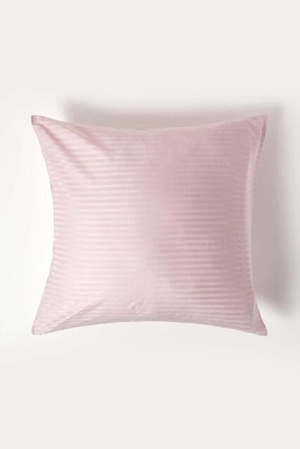 Homescapes Continental Egyptian Cotton Pillowcase 330 TC, 80 x 80 cm in Dusty Pink - image 1