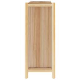 Berkfield Home Shoe Cabinet 57.5x33x80 cm Engineered Wood in Brown - thumbnail 7