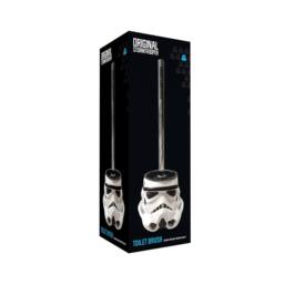 Menkind Star Wars Stormtrooper Quirky Bathroom Toilet Brush in White - thumbnail 4