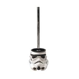 Menkind Star Wars Stormtrooper Quirky Bathroom Toilet Brush in White - thumbnail 3