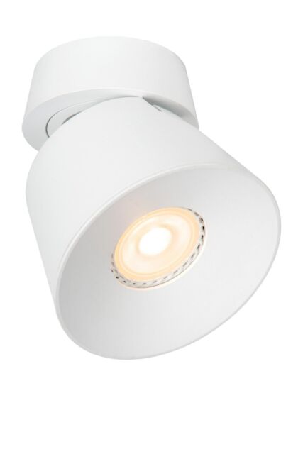 Lucide 'TRIGONO' Dimmable Stylish Tiltable Indoor Ceiling Spotlight 1xGU10 in White - image 1