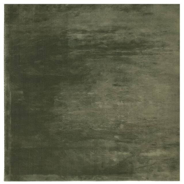 Berkfield Home Rug HUARTE Short Pile Soft & Washable Forest Green 120x120 cm - Size: Medium - image 1