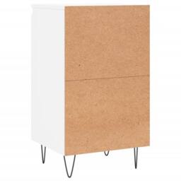 Berkfield Home Sideboard White 40x35x70 cm Engineered Wood - Size: 40 x 35 x 70 cm - thumbnail 8