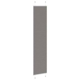 Berkfield Home Pleated Blind Anthracite 50x200 cm Fabric Width 49.4 cm Polyester in Dark Grey - thumbnail 4