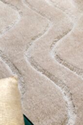 Origin Soft Carved Wave Cream in Natural - Size: 160 cm x 230 cm - thumbnail 2