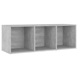 Berkfield Home TV Cabinets 3 pcs Concrete Grey 107x35x37 cm Engineered Wood - Size: 107 x 35 x 37 cm - thumbnail 4