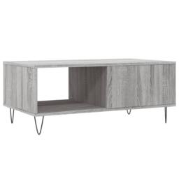 Berkfield Home Coffee Table Grey Sonoma 90x50x36.5 cm Engineered Wood - thumbnail 8