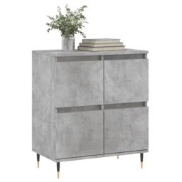 Berkfield Home Sideboard Concrete Grey 60x35x70 cm Engineered Wood - Size: 60 x 35 x 70 cm - thumbnail 3