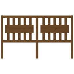 Berkfield Home Bed Headboard Honey Brown 155.5x4x100 cm Solid Wood Pine - thumbnail 3