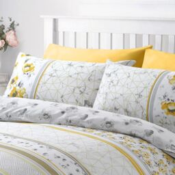 Velosso Memphis Cotton Rich Printed Duvet Cover & Pillowcase Set - Size: Double - thumbnail 2
