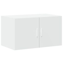 Berkfield Home Storage Cabinet White 70x42.5x225 cm Engineered Wood - thumbnail 5