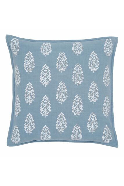 Murmur 'Ida' Cotton Cushion in Blue - Size: 50 cm x 50 cm - image 1