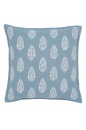 Murmur 'Ida' Cotton Cushion in Blue - Size: 50 cm x 50 cm - thumbnail 1