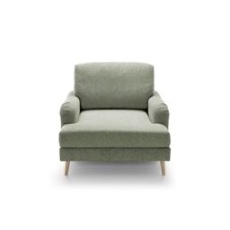 Abakus Direct Harper Armchair - Durable & Easy Clean Upholstery in Green - thumbnail 9