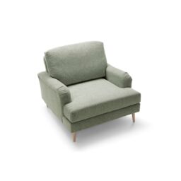 Abakus Direct Harper Armchair - Durable & Easy Clean Upholstery in Green - thumbnail 8