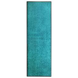 Berkfield Home Doormat Washable Cyan 60x180 cm in Turquoise - thumbnail 2
