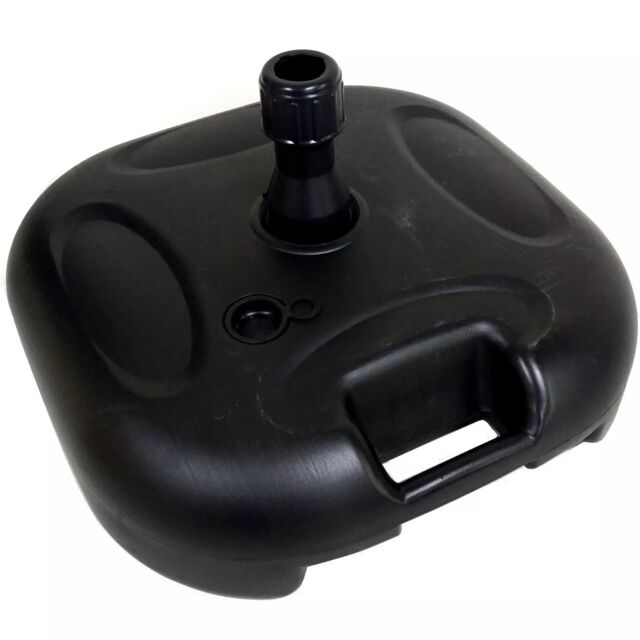 Gr8 Garden Large 20 Litre Black Plastic Parasol Base Umbrella Stand Sunshade Holder - image 1