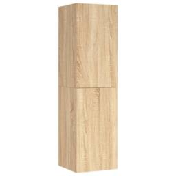 Berkfield Home TV Cabinet Sonoma Oak 30.5x30x110 cm Engineered Wood in Light Oak - thumbnail 1