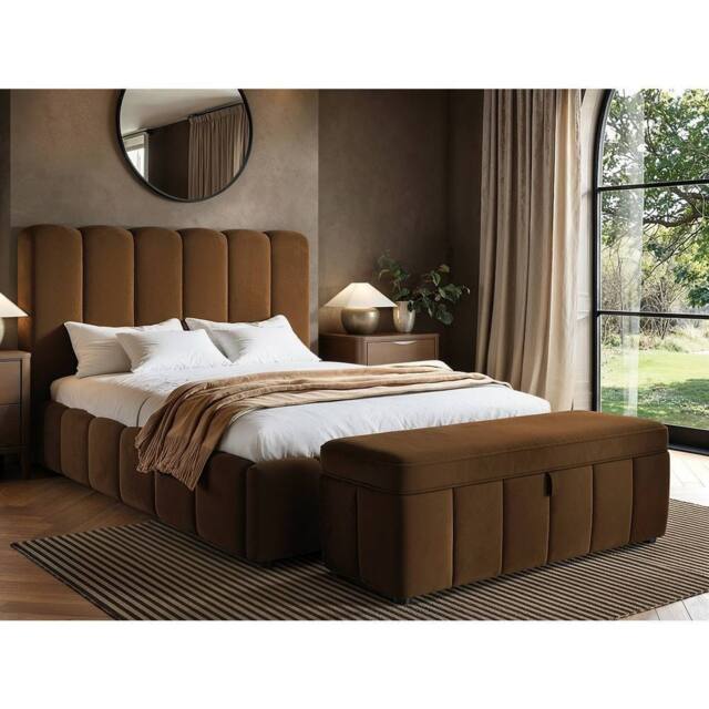 Solace+Co Emilie Blanket Box in Brown - image 1