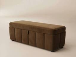 Solace+Co Emilie Blanket Box in Brown - thumbnail 4