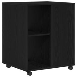 Berkfield Home Storage Cabinet Black Oak 60x53x72, 5 cm Engineered Wood - thumbnail 7