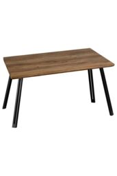 Seconique Quebec Straight Edge Dining Set with Avery Chairs in Grey - thumbnail 2