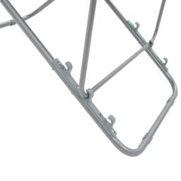 Berkfield Home Durable Folding Beach Chairs 2 pcs Steel & Oxford Fabric Blue - thumbnail 9