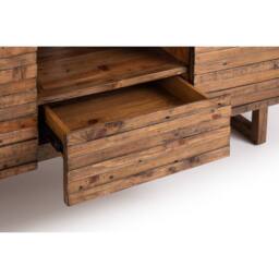 Cheshire Premium Glenmore Media Unit in Cashew in Beige - thumbnail 6