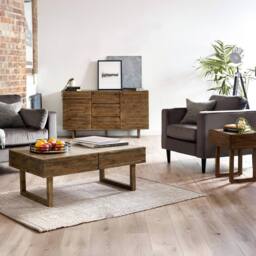 Cheshire Premium Glenmore Media Unit in Cashew in Beige - thumbnail 9