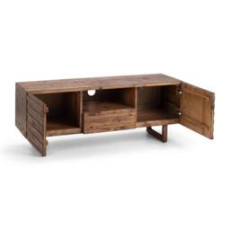 Cheshire Premium Glenmore Media Unit in Cashew in Beige - thumbnail 2