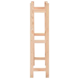 Berkfield Home Wine Rack for 42 Bottles Pinewood in Beige - thumbnail 3