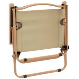 Berkfield Home Camping Chairs 2 pcs Beige 54x43x59cm Oxford Fabric - Size: 54 x 43 x 59 cm - thumbnail 6