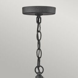 Netlighting Hinkley Lakehouse Outdoor Pendant Ceiling Light Aged Zinc with Driftwood Grey IP44 - thumbnail 2
