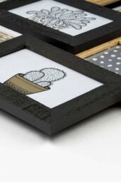 nielsen Accent 3D Collage Frame for 8 photos 10x15 cm - Wood Frame in Natural - thumbnail 4