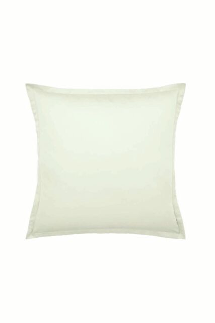 Murmur ' 500TC Plain Dye' Square Pillowcase in Green - image 1