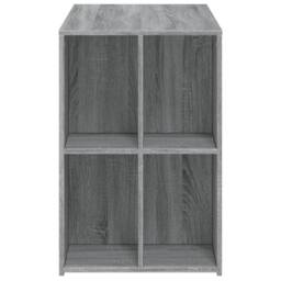 Berkfield Home Desk Grey Sonoma 102x50x75 cm Engineered Wood - Size: 102 x 50 x 75 cm - thumbnail 5