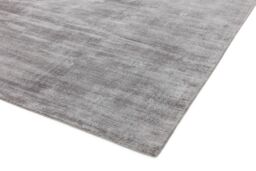 The Rug Shop UK Handmade Luxurious Modern Plain Easy To Clean Area Rug in Silver - Size: 240 cm x 340 cm - thumbnail 4