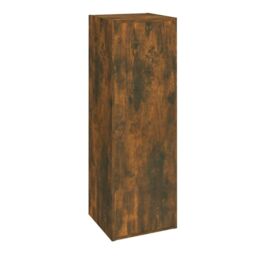 Berkfield Home 6 Piece TV Cabinet Set Smoked Oak Engineered Wood in Brown - thumbnail 6